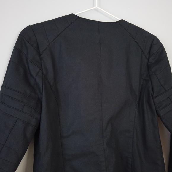 BB Dakota Moto Canvas Twill Jacket Size Small - Picture 5 of 8